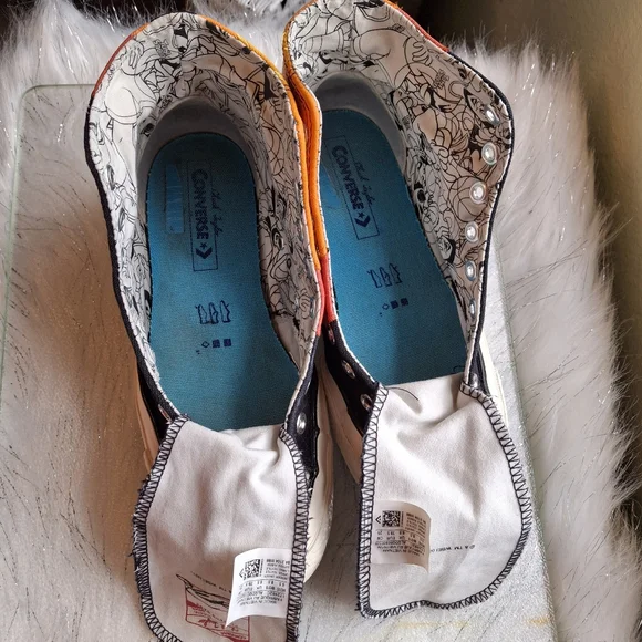 Converse x Space Jam Tune Squad All Star 70 Hi Sneakers Unisex Women 8.5 Men 6.5 - Picture 13 of 16